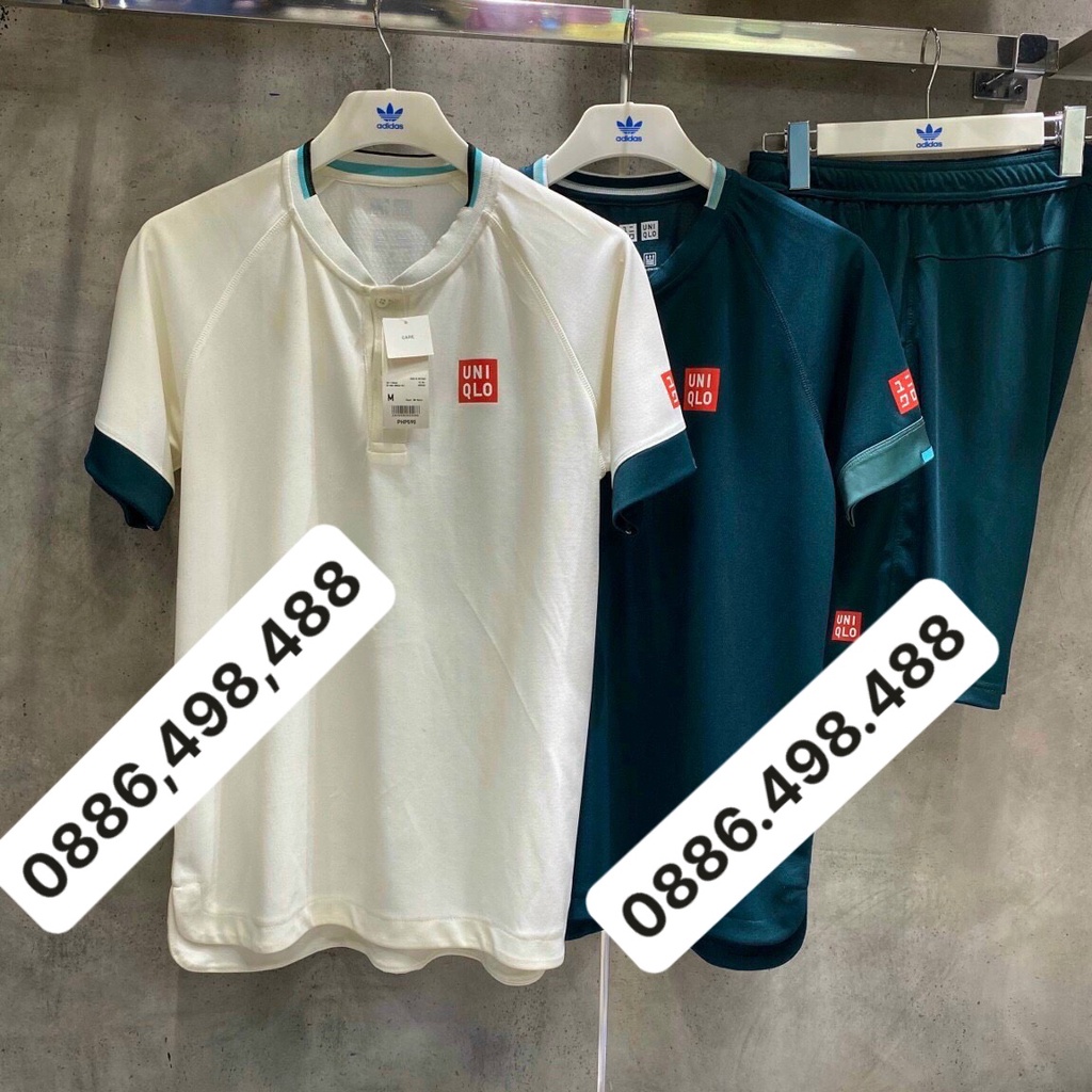 [sale LỚN] Bộ quần áo thể thao uniqlo HÀNG XUẤT DƯ ,bộ quần áo tennis cao cấp hot 2021