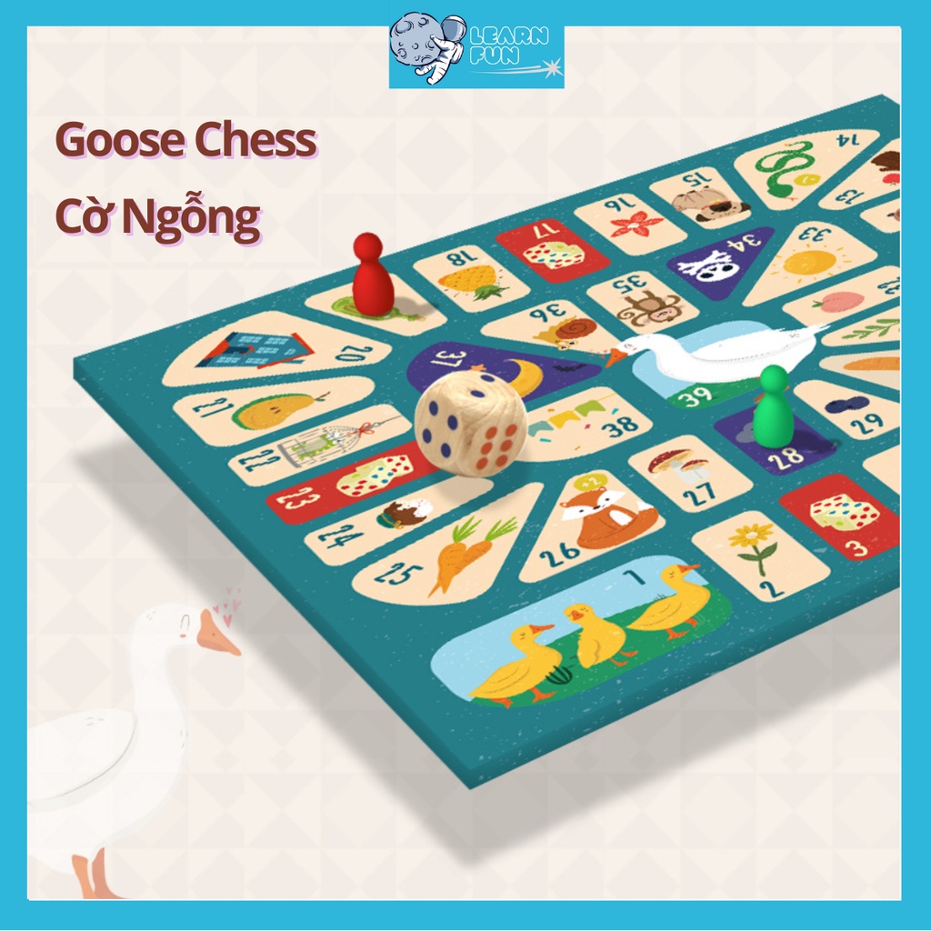 [6 Trong 1] Bộ đồ chơi thông minh dành cho trẻ em Board Game Cho Bé phát triển tư duy sáng tạo cho trẻ