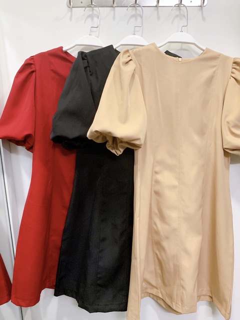 [Blapink Shop] Đầm Hana Dress BASIC form đứng dày dặn 3 màu - T150 | BigBuy360 - bigbuy360.vn