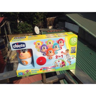 Đồ chơi Chicco Bowling Khỉ con 18M+