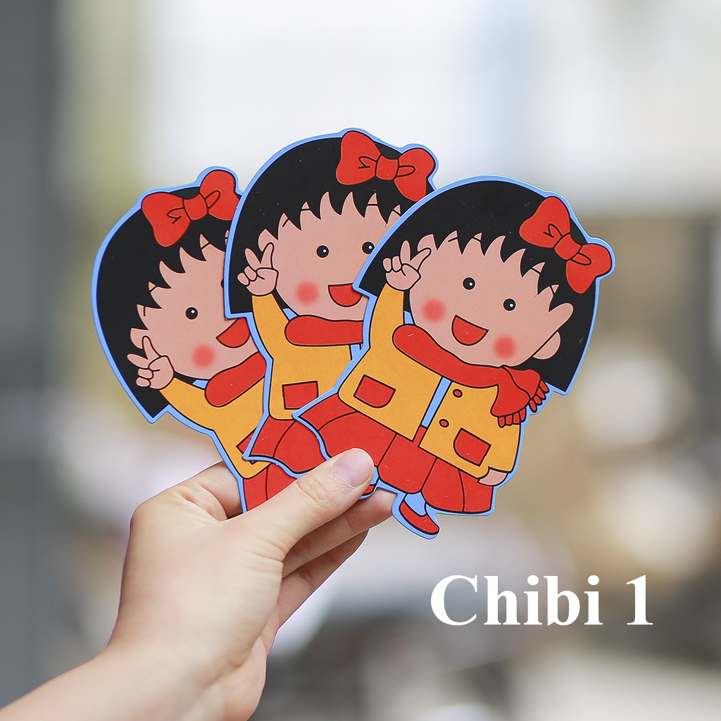 Lì xì hoạt hình CHIBI tết 2023 Lì xì hình thú