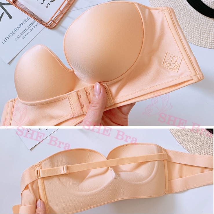 Áo Lót Không Dây Nâng Ngực Chống Tuột Gợi Cảm Tạo Khe Quyến Rũ Tiện Mặc Áo Hở Vai ALO06 | BigBuy360 - bigbuy360.vn