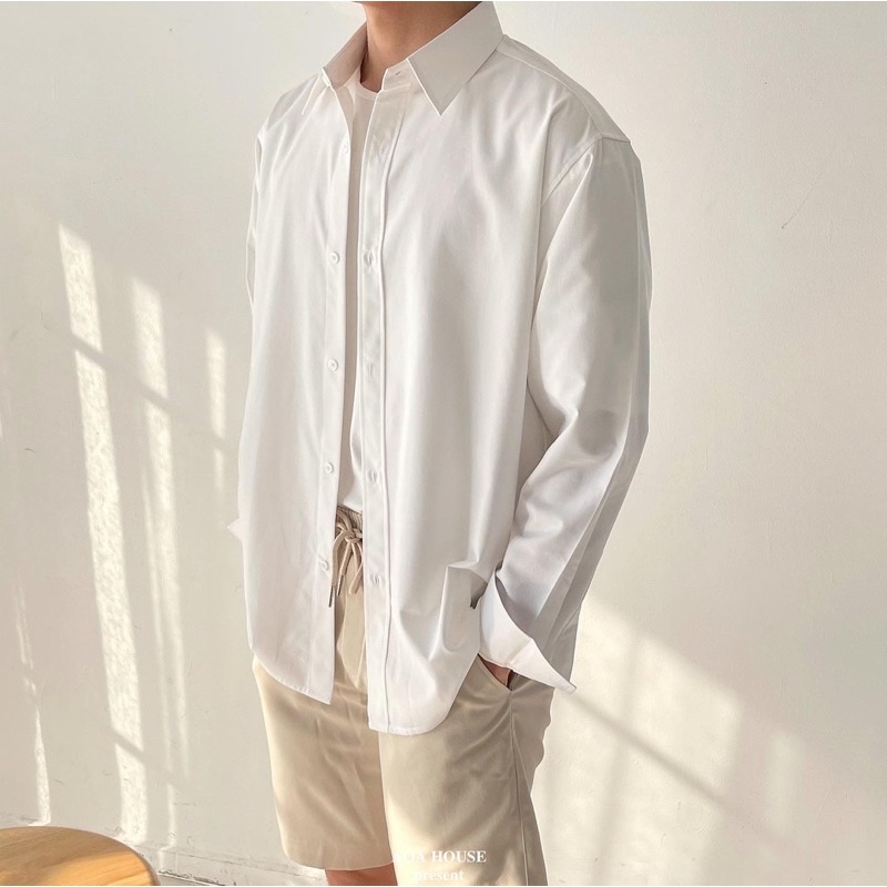 Sơ Mi Trắng - Oxford White Shirts