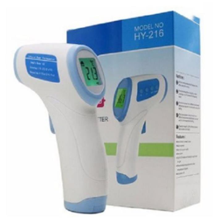 Súng bắn nhiệt độ cảm biến hồng ngoại đo trán đo nước