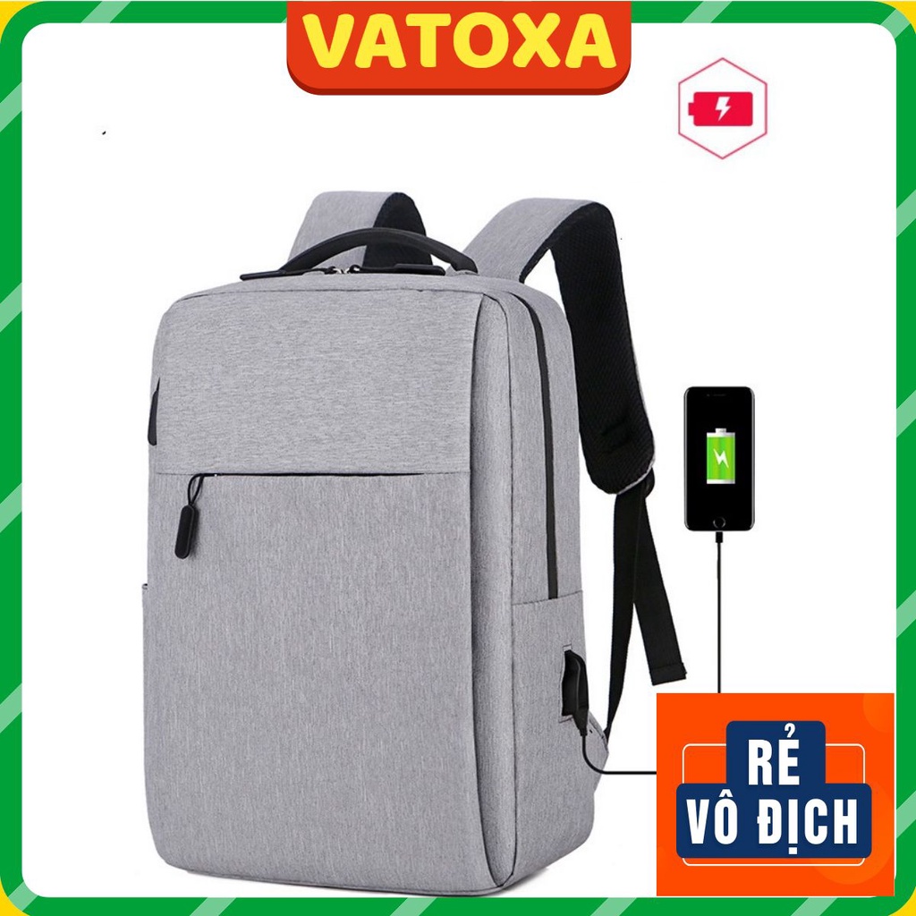 Balo Đi Học Cho Học Sinh Cấp 2 Cấp 3 Phong Cách, Balo Đựng Laptop Nam Nữ Thời Trang 15 6 inch 17 inch giá rẻ Hàn Quốc.
