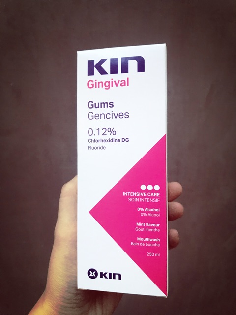 Nước Súc Miệng Diệt Khuẩn Kin Gingival Mouthwash 250ml ( mẫu mới)