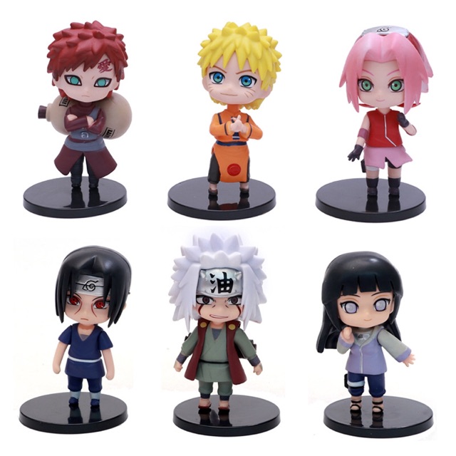 Mô hình Action figure Naruto &amp; friends đế đen