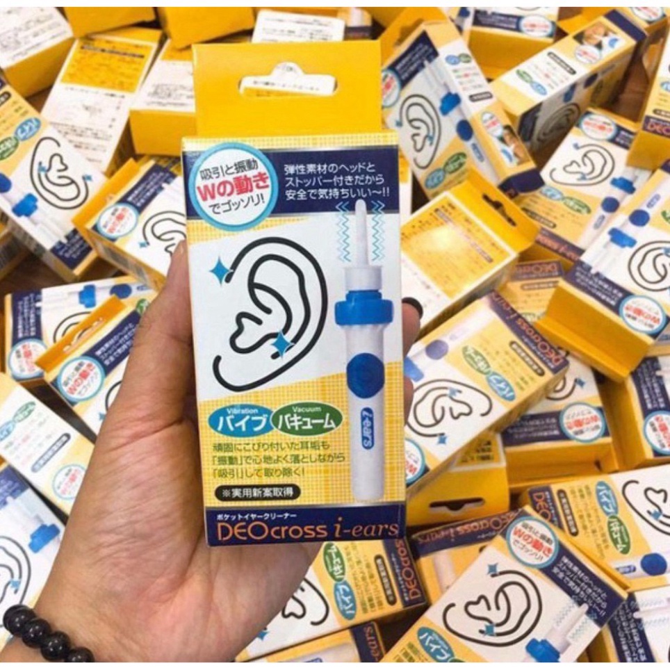 Máy Hút Ráy Tai Nhật Bản Deocross Kèm Dụng Cụ Hút Ráy Tai Cao Cấp, Lấy Ráy Tai Chuyên Nghiệp, Dễ Dàng