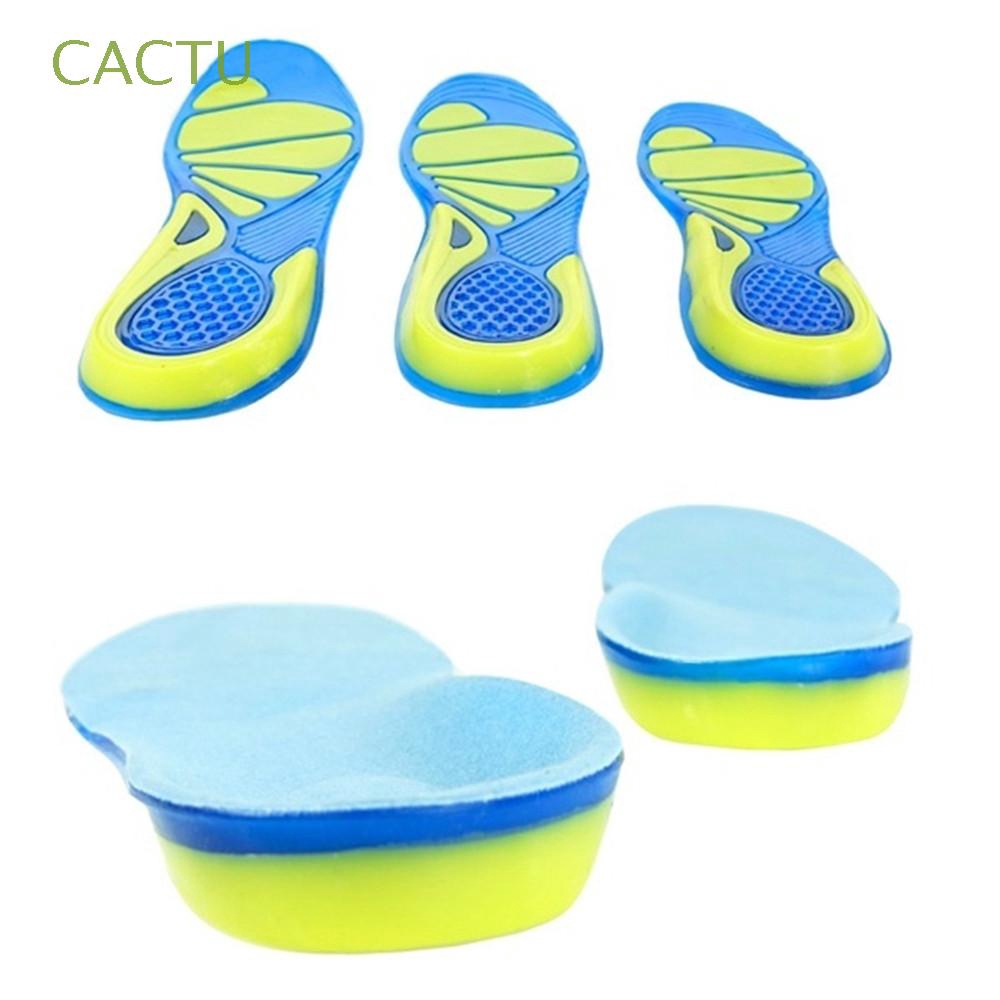 CACTU Running Sport Anti-Slip Soft Silicone for Fasciitis Heel  Massage Foot Pad