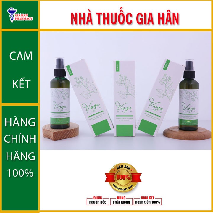 Chai xịt mọc tóc Vioga Hair - Phục hồi ngăn ngừa tóc xơ và rụng tóc – chai 30ml