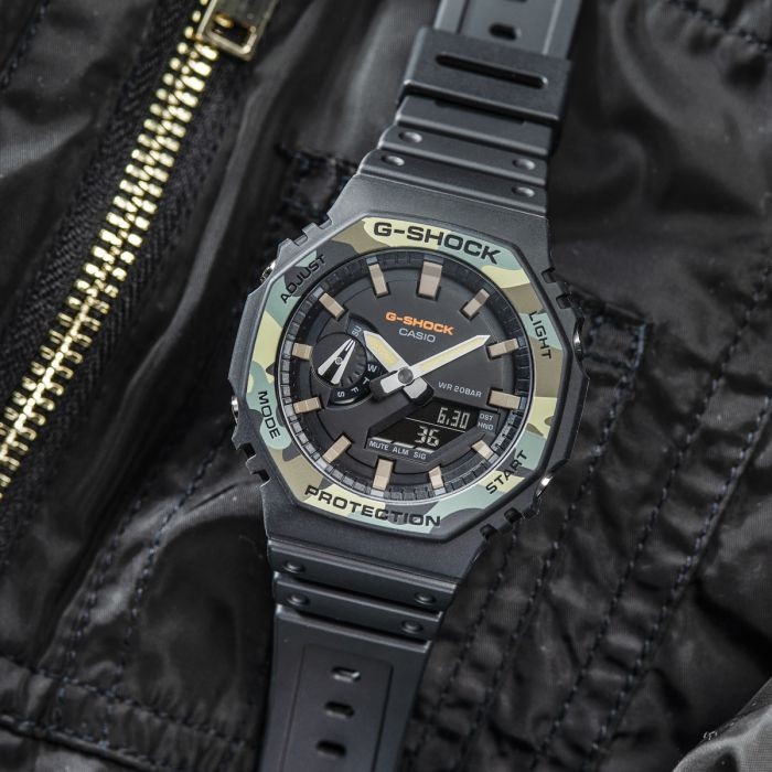 Đồng Hồ Casio Nam Dây Nhựa GSHOCK GA-2100SU-1A Chính Hãng