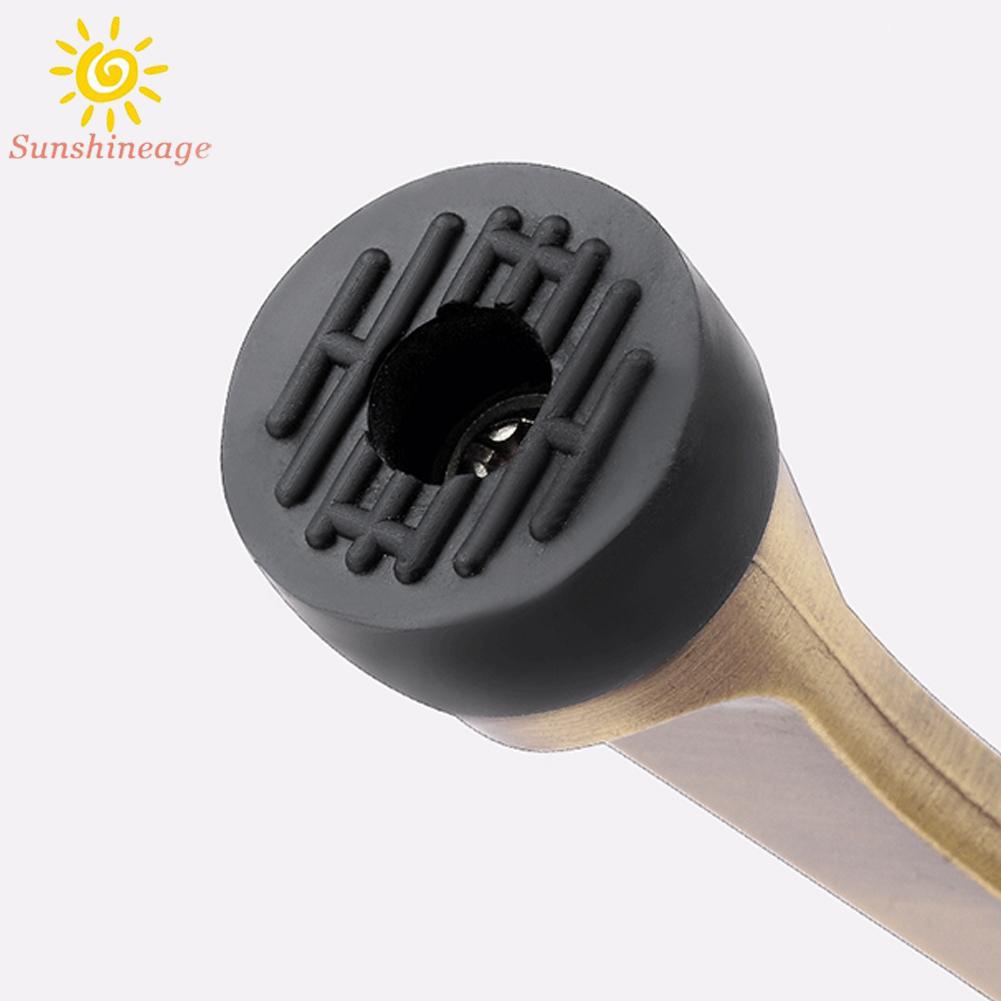 Door Stopper With Screws Zinc Alloy 1pc Anti-collision Punching Foot Door