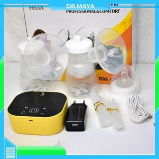 Máy hút sữa điện đôi felix chính hãng nhập khẩu usa hút êm- có chế độ matxa- 9 cấp độ hút sâu