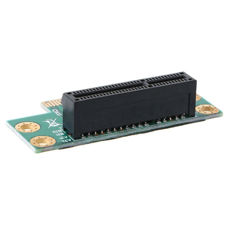 H.S.V✺PCI Express PCI-E4X Adapter Riser Card 90Degree Riser Converter for 1U/2U Server