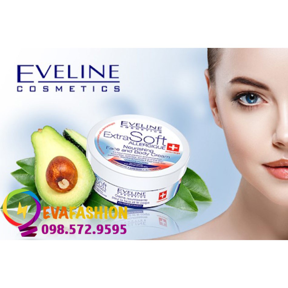 Kem Dưỡng Trắng Da Eveline Extra Soft Whitening 200 ml