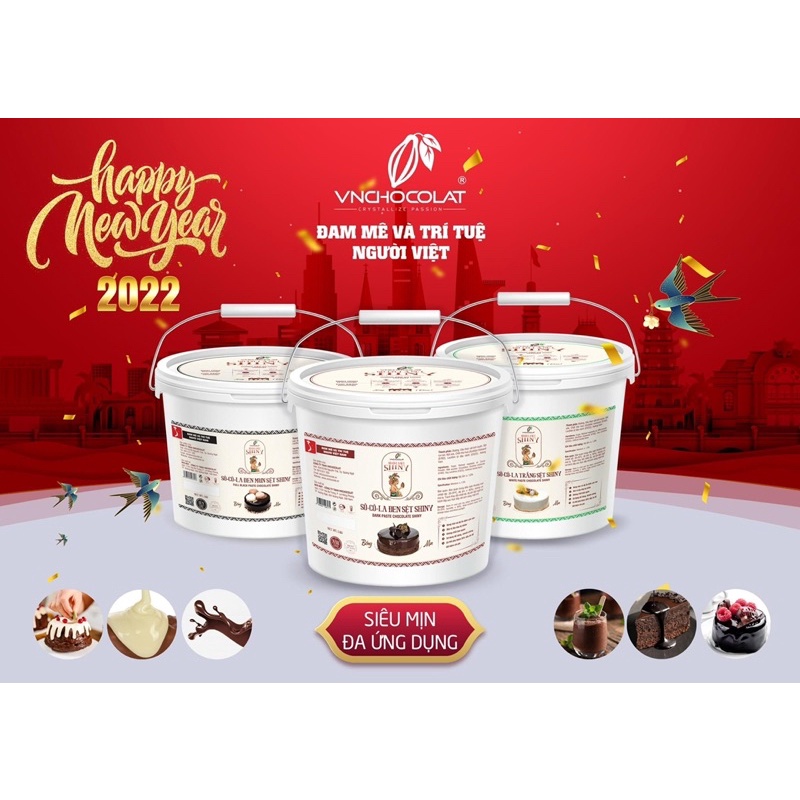 Socola sệt VNCHOCOLAT Shiny GND 1kg
