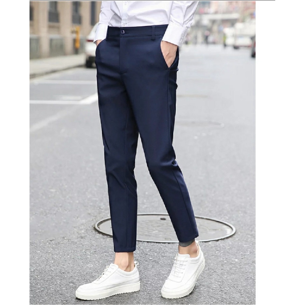 ✇۞Đủ màu size 28 - 37 Quần tây nam học sinh công sở cao cấp có big ống côn body co giãn đi chơi