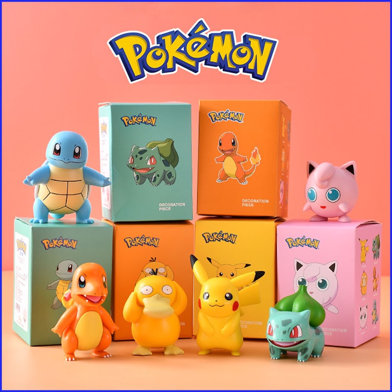 Đồ Chơi Mô Hình Pikachu Bằng Nhựa PVC Cho Trẻ Em