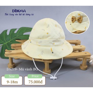 Mũ vành nơ bé gái DS219 Dokma