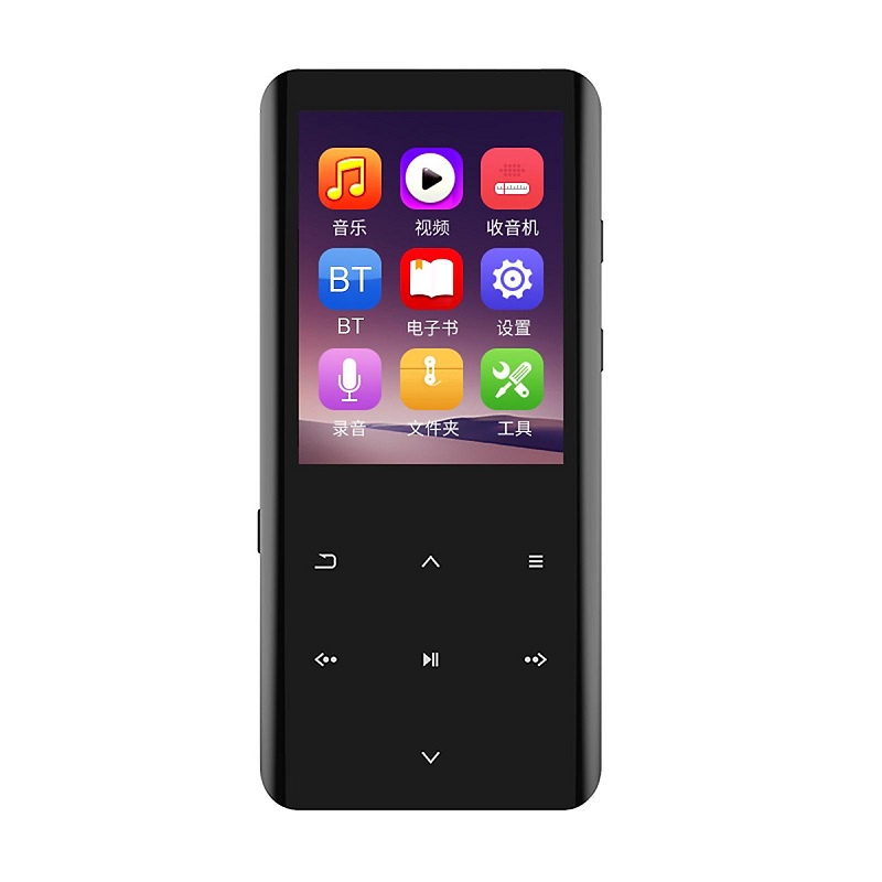 Máy nghe nhạc MP3 RUIZU D18 32GB - Bluetooth 5.0 - Loa tích hợp Trình phát video Di động 2.4 inch