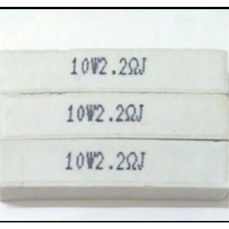 10 Điện trở sứ 2.2 ôm 10w
