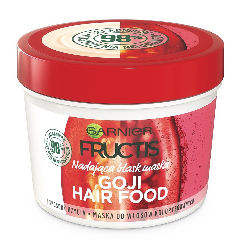 Kem ủ và dưỡng tóc đa công dụng Garnier Fructis Hair Food Mask 390ml