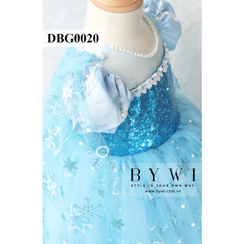 ĐẦM CÔNG CHÚA BÉ GÁI HOÁ TRANG BYWI MẪU ELSA DBG0019
