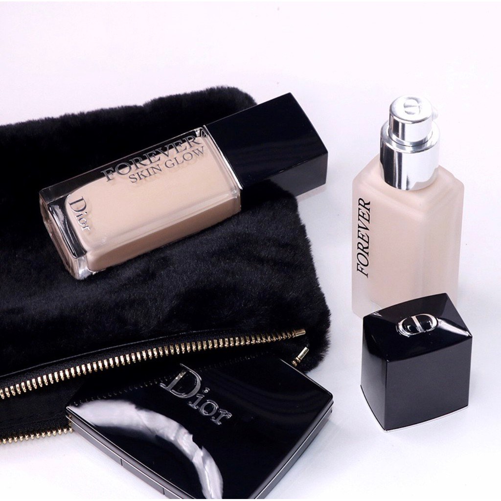 Kem Nền Dior Forever Skin Glow 24h Wear Radiant Perfection Skin-Caring Foundation Mini 3ML mini tông 01