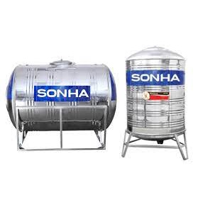 Bồn nước inox Sơn Hà 500L,700L,1000L,1200L,1500L,1500Lngang✅ Miễn phí vận chuyển nội thành,(free ngoại thành tùy theo kh