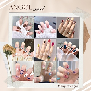 [Hàng mới về]Bộ 24 móng giả form ngắn siêu cưng