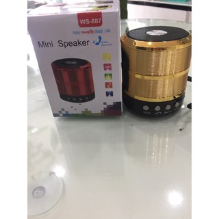⚡Giá Gốc⚡ LOA BLUETOOTH WS 887 - mini speaker bluetooth WS 887 Cao cấp