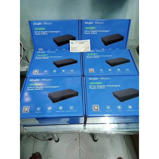 Bộ chia mạng Gigabit 10/100/1000 Ruijie RG-ES08G