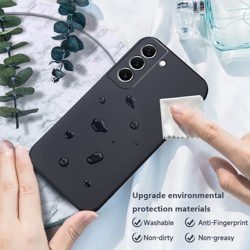 Ốp Điện Thoại TPU Dẻo Vuông Chống Sốc Thời Trang Cho Samsung Galaxy S21 FE S21FE S20 FE S20FE 4G 5G