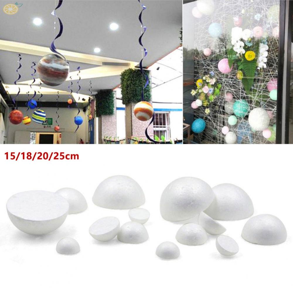 Quả Bóng Xốp Polystyrene Hình Tròn Dùng Trang Trí Tiệc Cưới