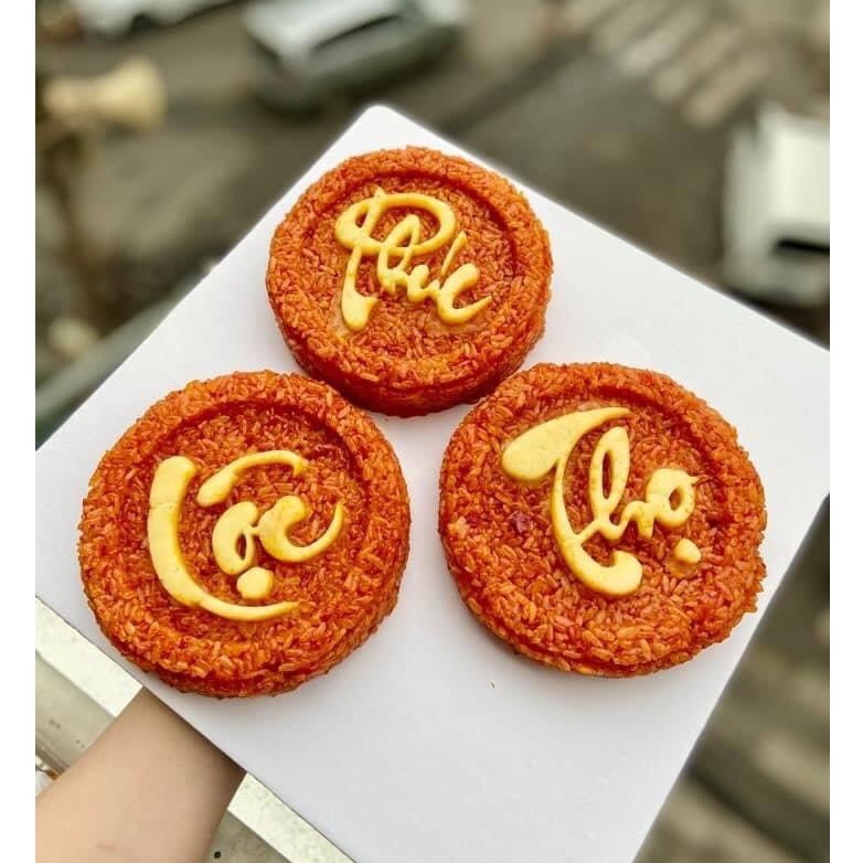 Khuôn Xôi Phúc Lộc Thọ , Khuôn Xôi Ngũ Sắc Đế Rời 5 Chi Tiết Nhựa PP An Toàn Cho Sức Khoẻ