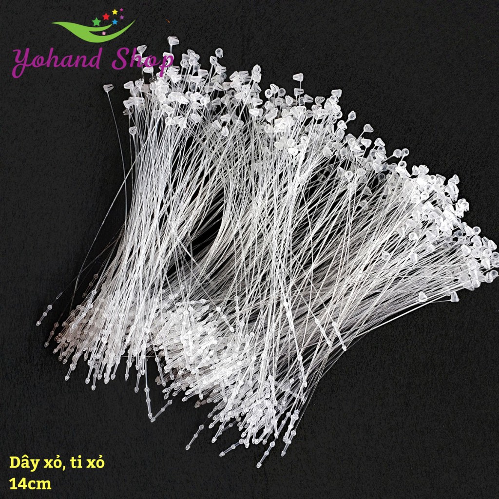 dây xỏ - ti xỏ 14cm ( gói 500 cái )
