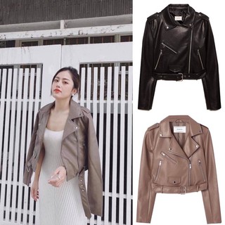Áo da Stradivarius  hàng vợt sale