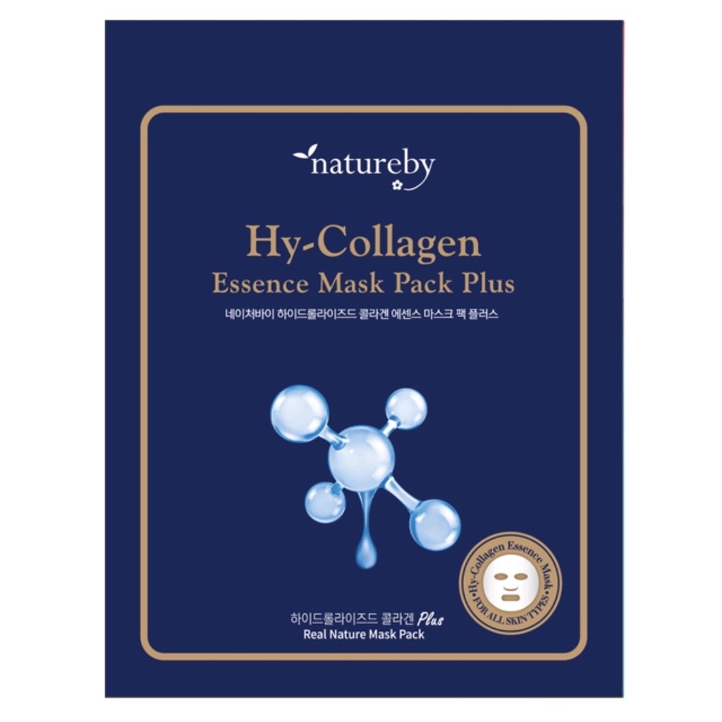 Mặt nạ dưỡng da tinh chất Collagen Natureby Hy-Collagen