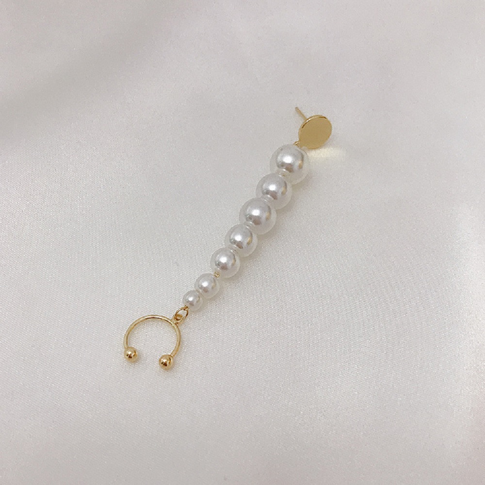 Khuyên tai S925 đính ngọc trai thời trang nữ