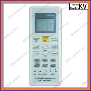 Remote Máy Lạnh Panasonic Inverter 2 Chiều Chất Lượng Cao