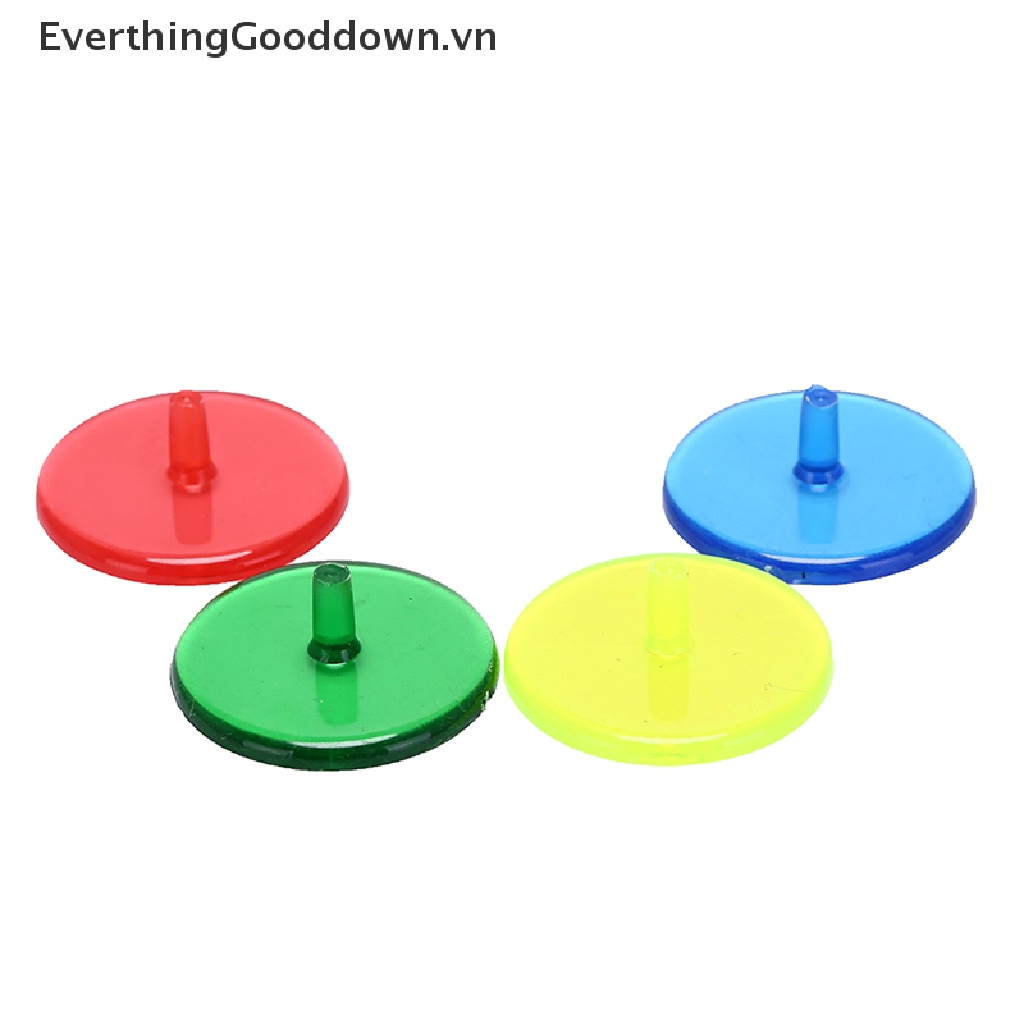 Bộ 50 Bóng golf Nhựa Trong Suốt 24mm Đánh Dấu Vị Trí