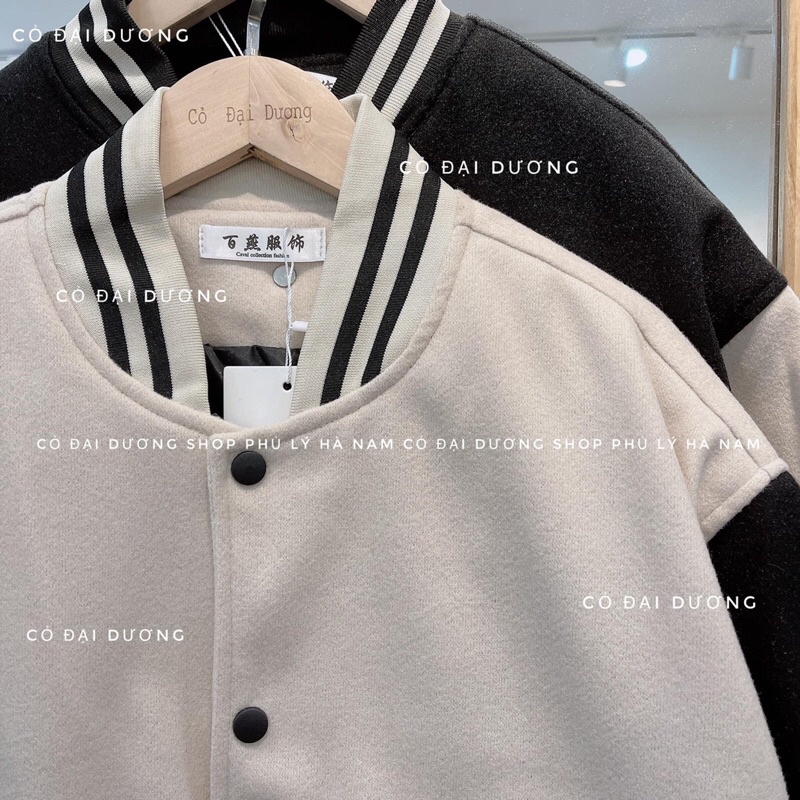 áo bomber vải dạ trơn | BigBuy360 - bigbuy360.vn