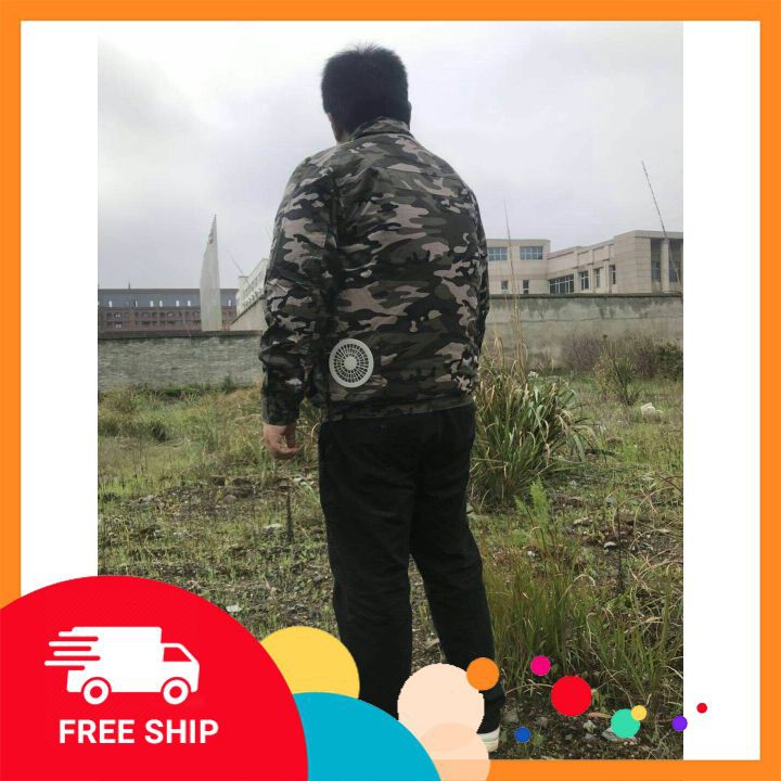 Áo điều hòa quạt gió Nhật Bản 🔥FREESHIP🔥 tạo cảm giác thoải mái, dễ chịu với thời tiết nhiệt độ cao | BigBuy360 - bigbuy360.vn