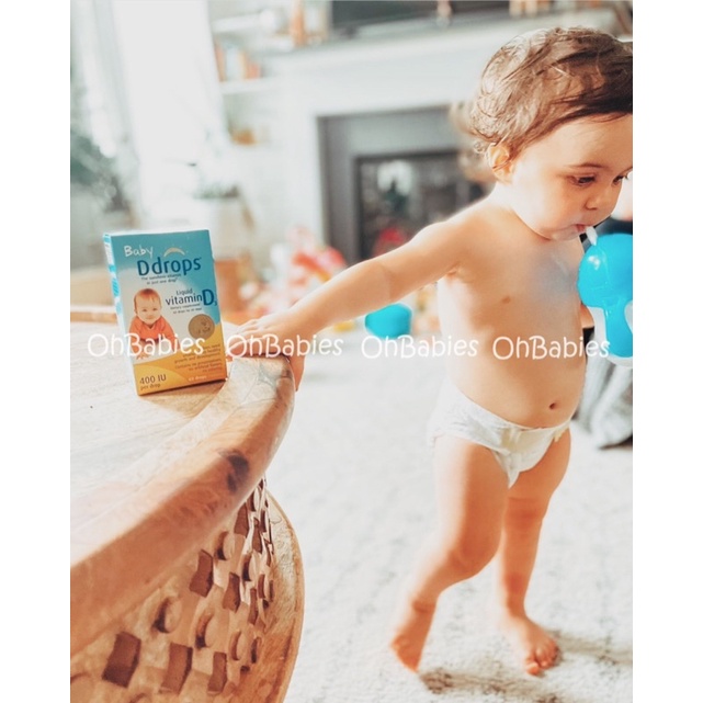 Vitamin D3 Ddrops Mỹ [OHBABIES]