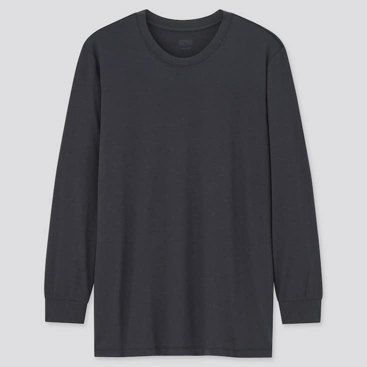 Áo giữ nhiệt nam cổ tròn UNI*QLO Chính Hãng Nhật Bản | BigBuy360 - bigbuy360.vn