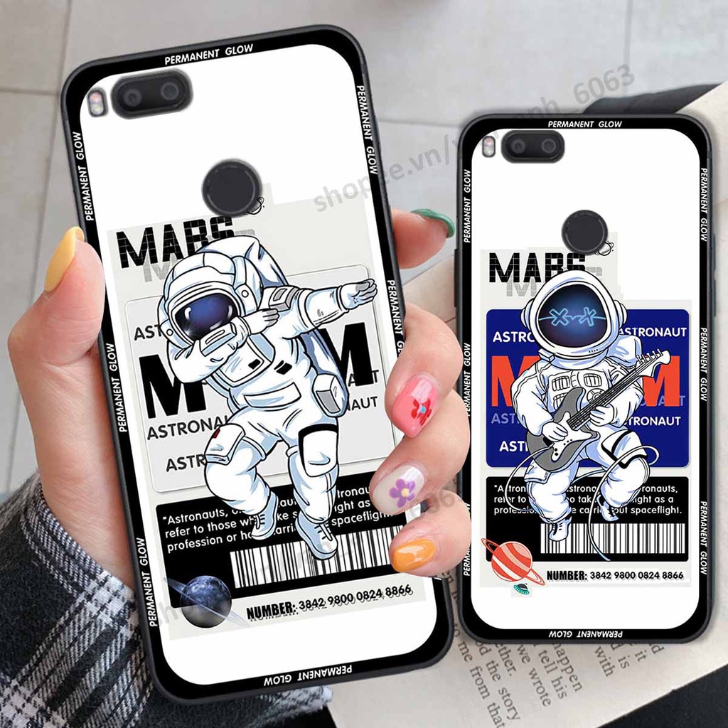 Ốp Xiaomi Mi A1 be@r brick mars thời trang, ốp lưng điện thoại viền dẻo siêu chất