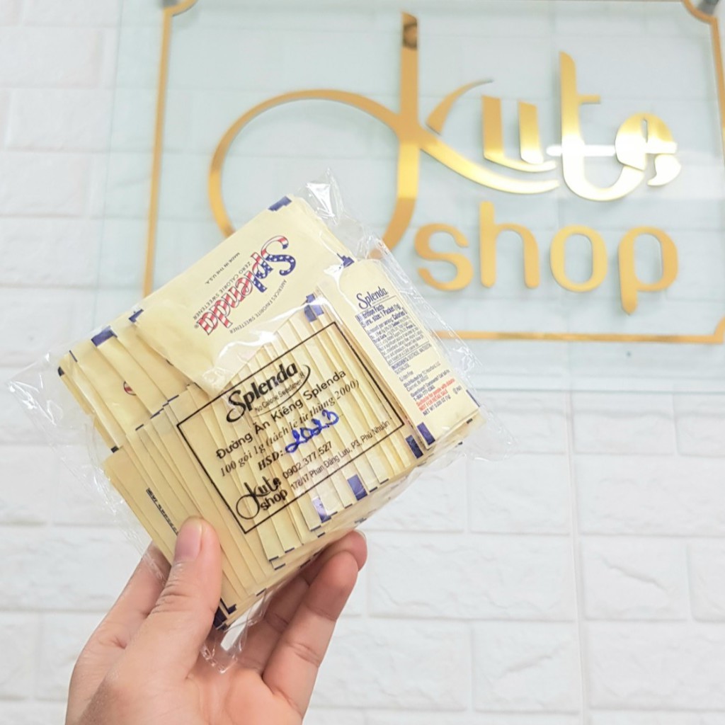 (DATE 2023) COMBO 100 gói đường ăn kiêng Splenda No Calories loại 1g | BigBuy360 - bigbuy360.vn
