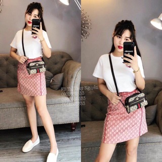 Sét váy kể đỏ