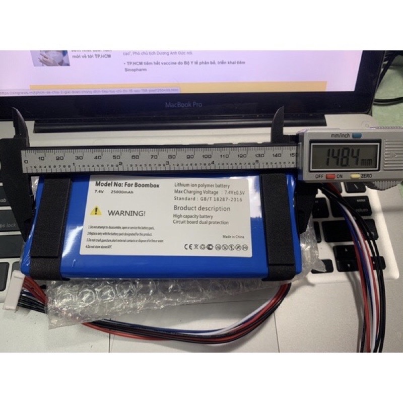 Thay pin Jbl Boombox. Pin dùng thay cho loa Jbl boombox. 2mshop