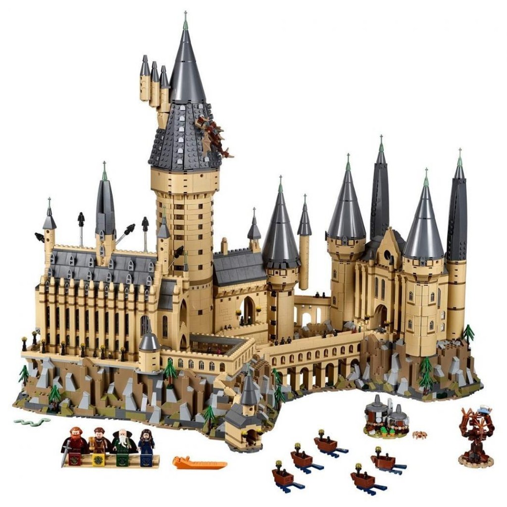 (CÓ SẴN) Lắp ráp mô hình bela 11025 Trường Học Phép Thuật Harry Potter